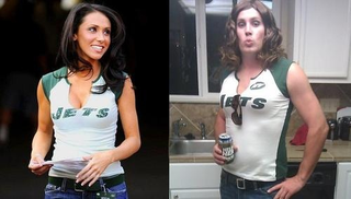 Illustration for article titled If The Whole Favre-Sterger Costume Thing Was A Contest, Chris From Austin Won (NSFW)